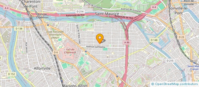 localisation de l'entreprise D.M.S.94 à MAISONS-ALFORT
