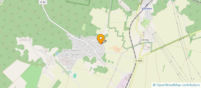 localisation de l'entreprise D M S 95  SAINT-MARTIN-DU-TERTRE