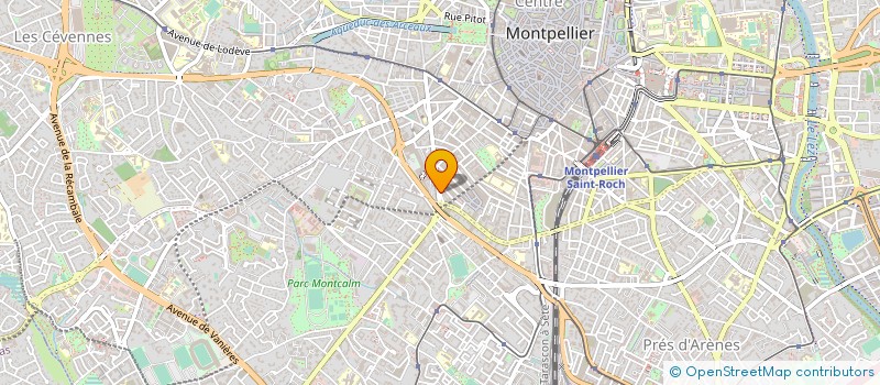 localisation de l'entreprise D.M.S.R à MONTPELLIER