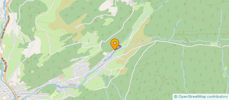 localisation de l'entreprise D.M.SPORT à CORNIMONT