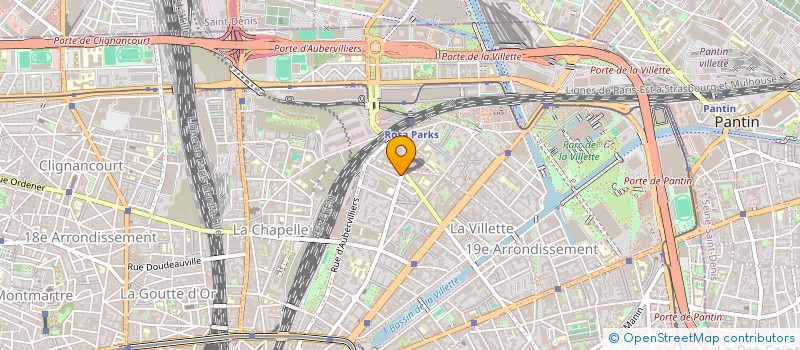 localisation de l'entreprise D M T  PARIS