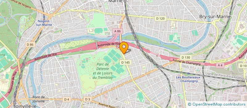 localisation de l'entreprise D-MAIL ISOLATION à CHAMPIGNY-SUR-MARNE