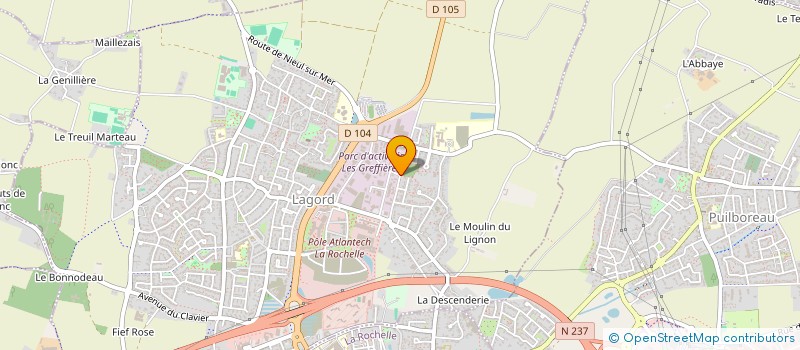 localisation de l'entreprise D ' MATIC à LAGORD