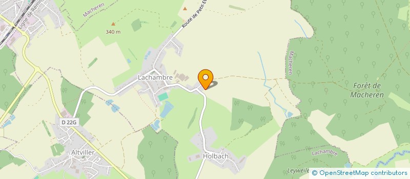 localisation de l'entreprise D=MC2 IMMO  LACHAMBRE