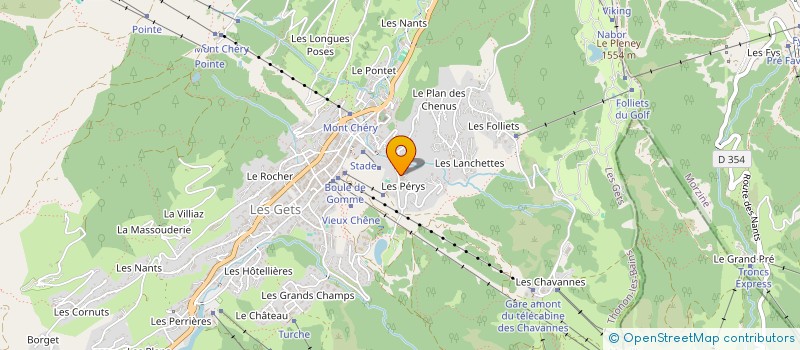 localisation de l'entreprise D-MELD  LES GETS