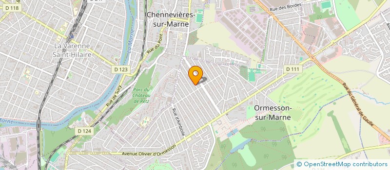 localisation de l'entreprise D MESURE  ORMESSON-SUR-MARNE