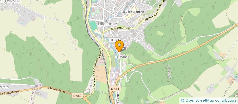 localisation de l'entreprise D'MESURE  LILLEBONNE