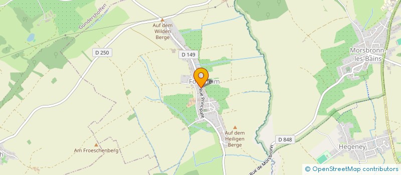 localisation de l'entreprise D'METSMER LATZE  MIETESHEIM