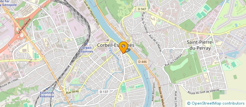 localisation de l'entreprise D-MUTE à CORBEIL-ESSONNES
