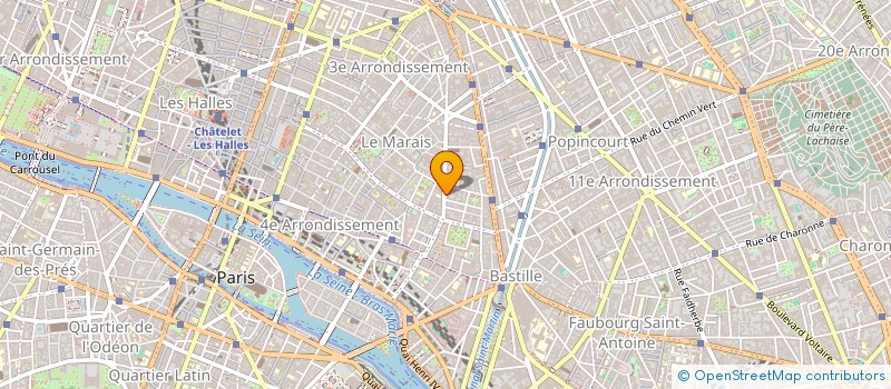 localisation de l'entreprise D & N  PARIS