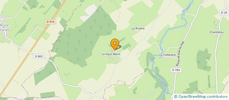 localisation de l'entreprise D.N.A.R.P. à MONTS-SUR-ORNE