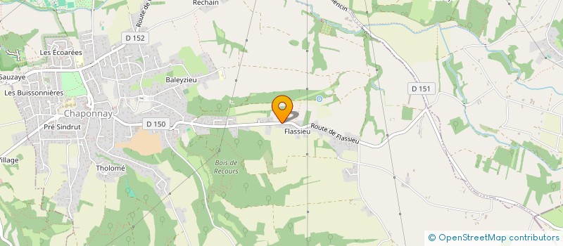 localisation de l'entreprise D.N.C INVEST à SAINT-LAURENT-DE-MURE