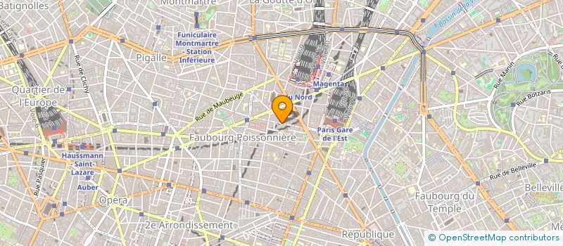 localisation de l'entreprise D.N.ECHAFAUDAGE à PARIS