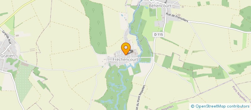 localisation de l'entreprise D N G A  FRECHENCOURT