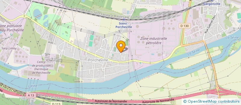 localisation de l'entreprise D.N.M.S RENOV (DIRECT NETTOYAGE MULTI-SERVICES)  PORCHEVILLE