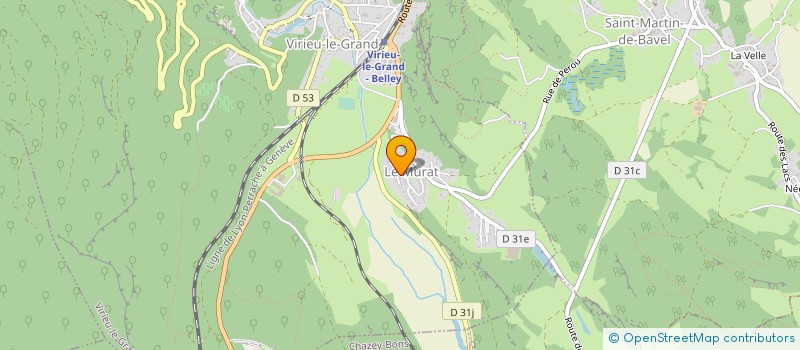 localisation de l'entreprise D.N.S  VIRIEU-LE-GRAND