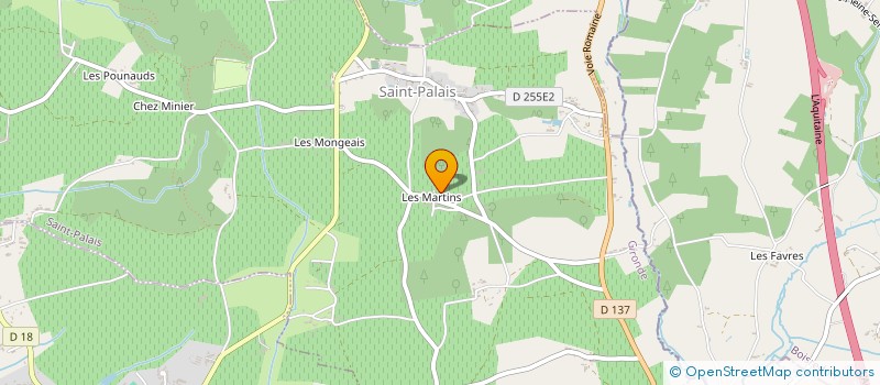 localisation de l'entreprise D.N.S.CORPORATION  SAINT-CIERS-SUR-GIRONDE