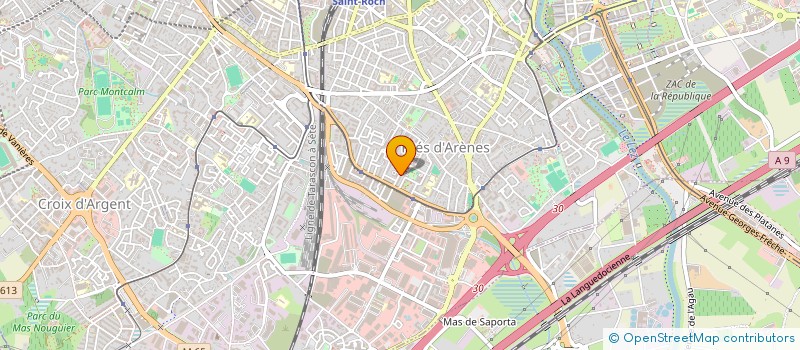 localisation de l'entreprise D N SPORT à MONTPELLIER