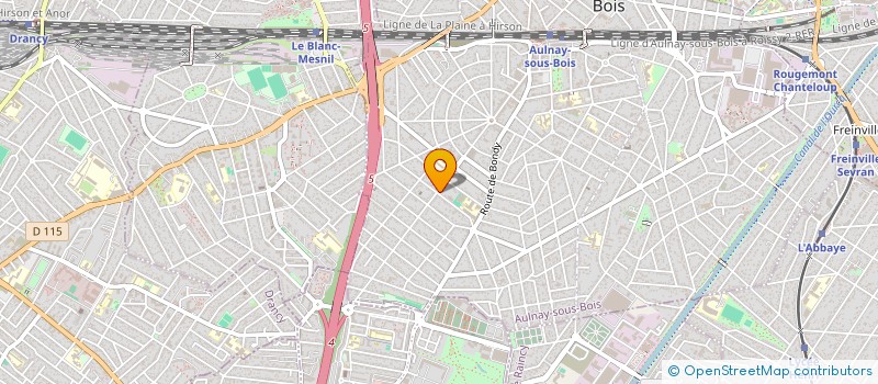 localisation de l'entreprise D & N TRADING à AULNAY-SOUS-BOIS