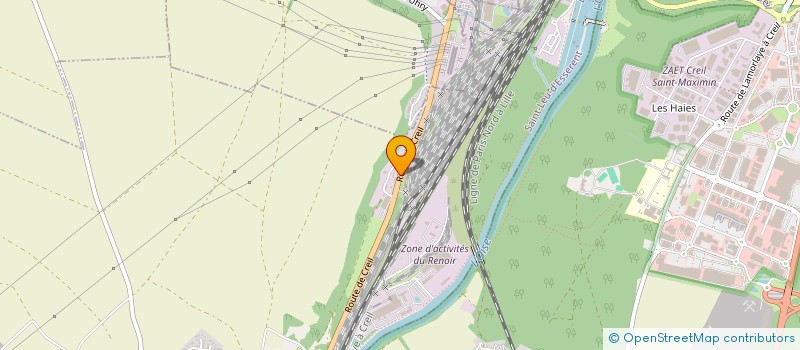 localisation de l'entreprise D.O.C.  SAINT-LEU-D'ESSERENT