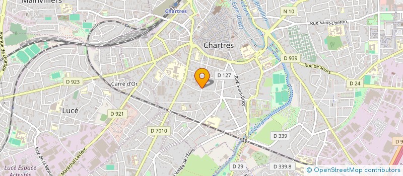 localisation de l'entreprise D.O. DISTRIBUTION  CHARTRES