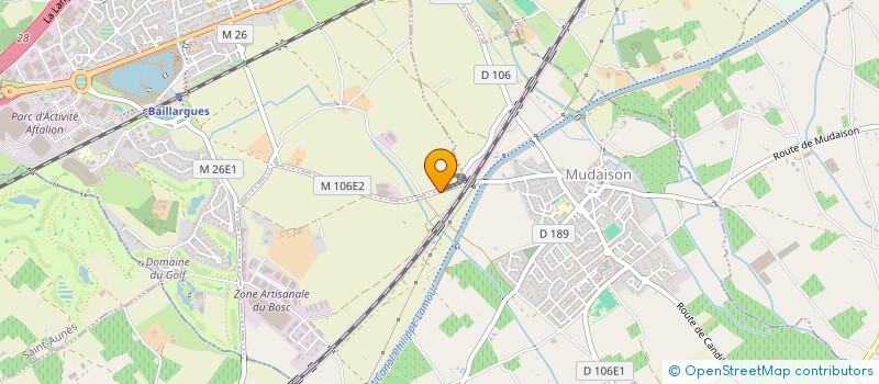 localisation de l'entreprise D O G à BAILLARGUES