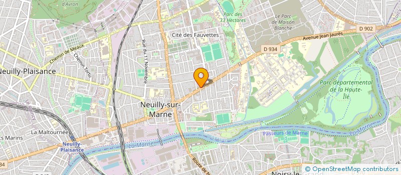 localisation de l'entreprise D.O.G.S. à NEUILLY-SUR-MARNE