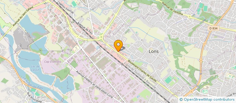 localisation de l'entreprise D.O.H.C. à LONS