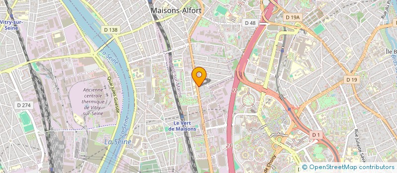 localisation de l'entreprise D.O.H CONSULTANTS  MAISONS-ALFORT