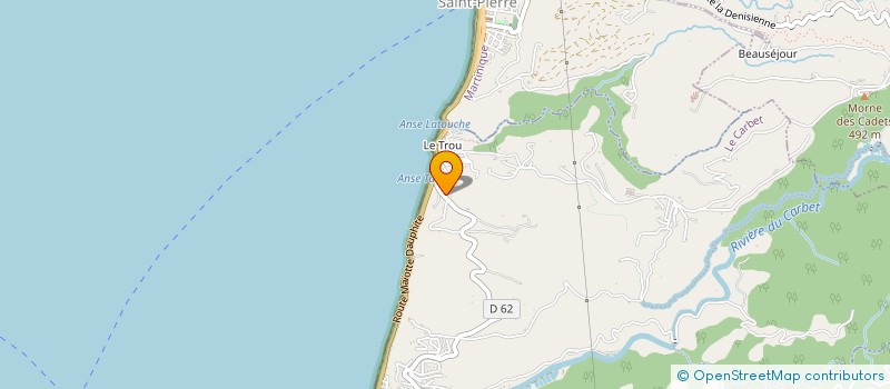 localisation de l'entreprise D.O.M BOAT  LE CARBET