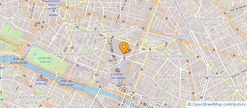localisation de l'entreprise D.O.M.E à PARIS