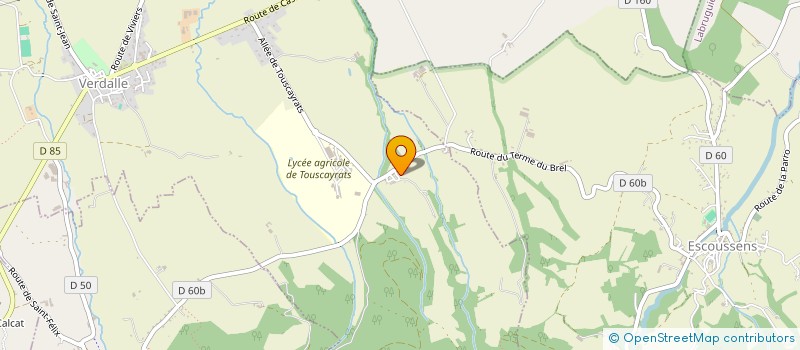 localisation de l'entreprise D.O.Z.E - DANSE OSE Z EVENTS  VERDALLE