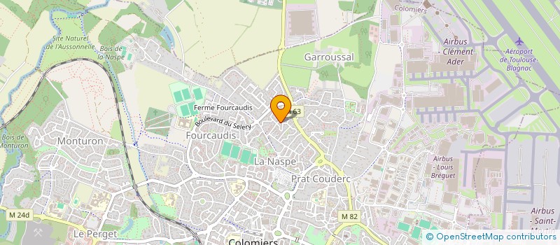 localisation de l'entreprise D OC à COLOMIERS