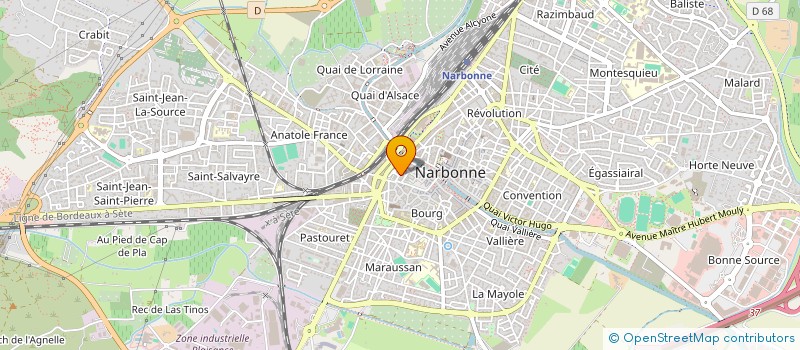 localisation de l'entreprise D'OC MOTO  NARBONNE