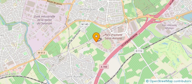 localisation de l'entreprise D'OC SERVICES à SAINT-AUNES
