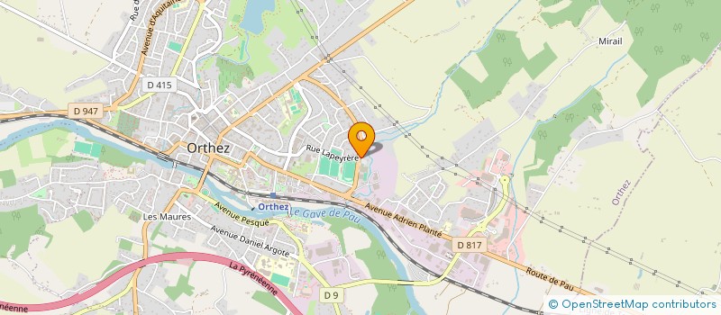 localisation de l'entreprise D'OC SI GAUSES  ORTHEZ