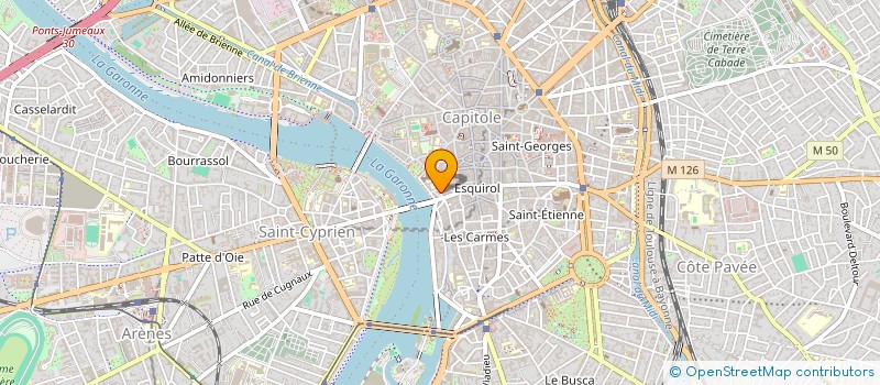 localisation de l'entreprise D'OLMIERES à TOULOUSE
