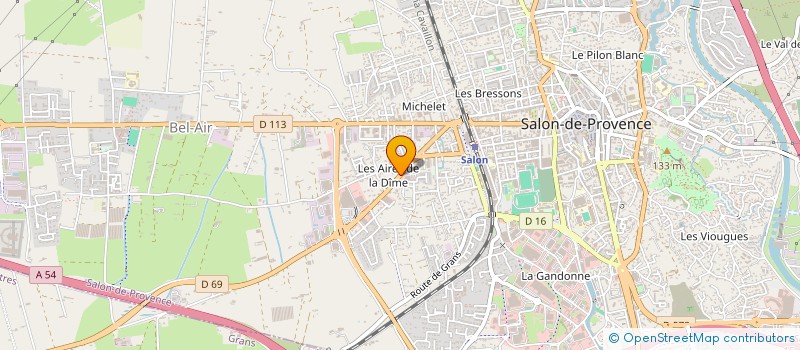 localisation de l'entreprise D'OME  SALON-DE-PROVENCE