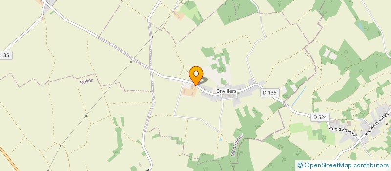 localisation de l'entreprise D'ONVILLERS à PIENNES-ONVILLERS