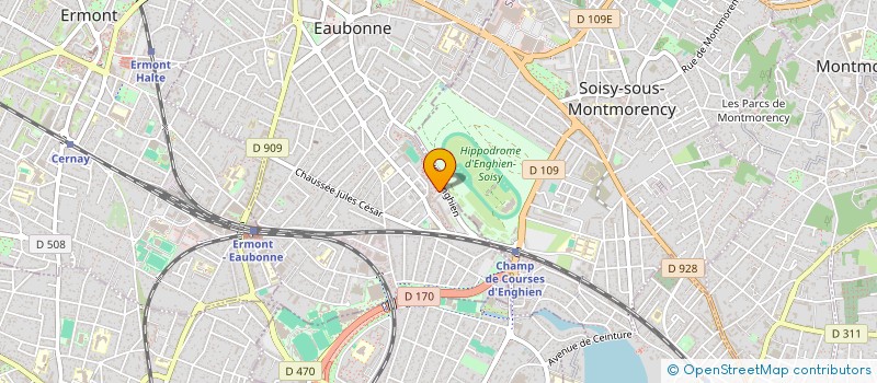 localisation de l'entreprise D-OPTO à EAUBONNE