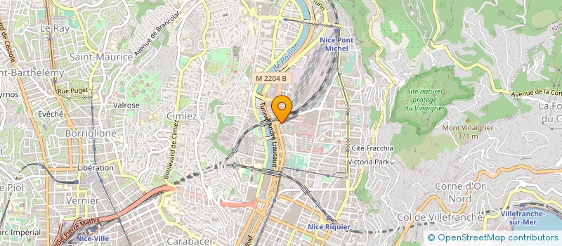 localisation de l'entreprise D ORE à NICE