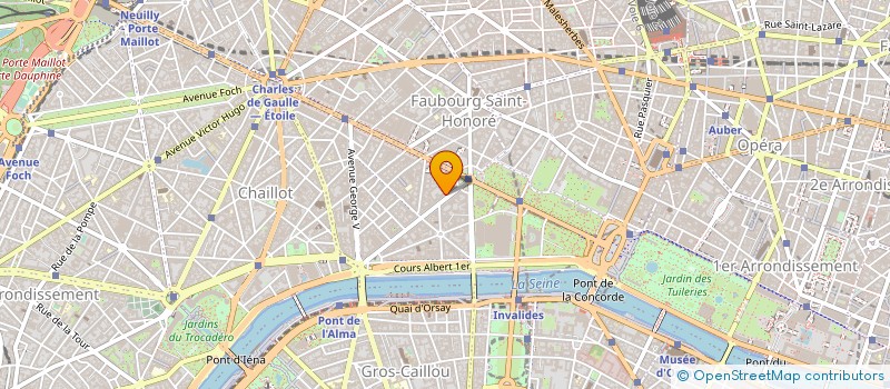 localisation de l'entreprise D'ORSAY INTERNATIONAL  PARIS