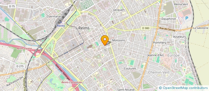 localisation de l'entreprise D'OSLO  REIMS