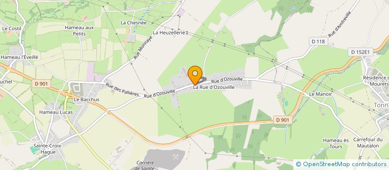 localisation de l'entreprise D'OZOUVILLE ENERGIE  LA HAGUE