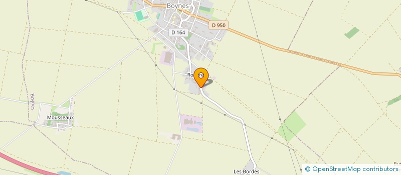 localisation de l'entreprise D P à BOYNES