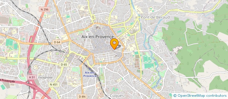 localisation de l'entreprise D.P.A. - DISTRIBUTION DE PATISSERIE AIXOISE à AIX-EN-PROVENCE