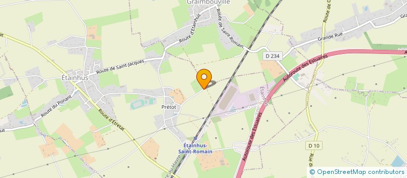 localisation de l'entreprise D P C SARL  ETAINHUS