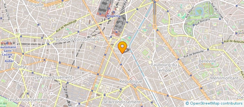 localisation de l'entreprise D&P DRESSES  PARIS