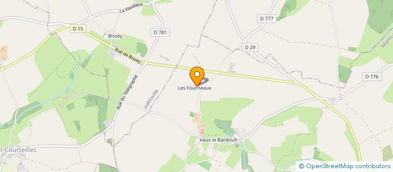localisation de l'entreprise D.P.E à MONTS-SUR-ORNE