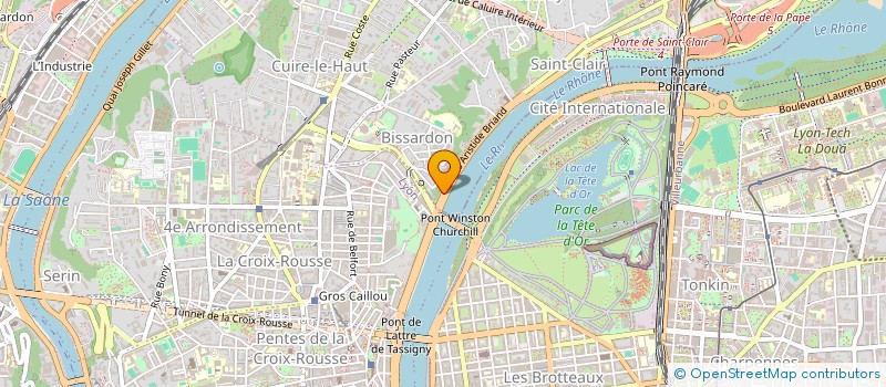 localisation de l'entreprise D.P.E.F. à CALUIRE-ET-CUIRE